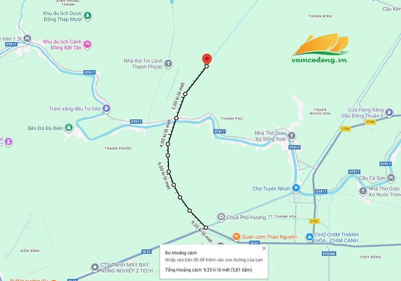 096.05.01 Hình vẽ vệ tinh đường tỉnh 819C